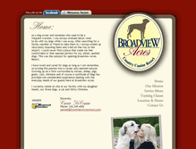 Tablet Screenshot of broadviewacresresort.com